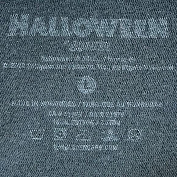 Halloween Michael Myers Unisex Graphic Crewneck T-Shirt - Picture 3 of 5